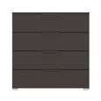 Skat Meridian Chest - 4 Drawer - Graphite