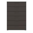 Skat Meridian Chest - 6 Drawer - Graphite