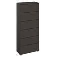 Skat Meridian Chest - 6 Drawer - Tall - Graphite