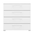 Rauch Skat Pure 4 Drawer Chest - Alpine White