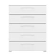 Rauch Skat Pure 5 Drawer Chest - Alpine White