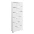 Rauch Skat Pure 6 Drawer Tall Chest - Alpine White