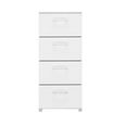 Rauch Skat Shine 4 Drawer Narrow Chest - Alpine White