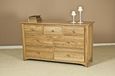 Shaker Oak 3+4 Drawer Chest