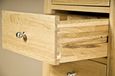 Shaker Oak 5 Drawer Chest