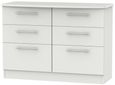 Sherwood Grey 6 Drawer Midi Chest