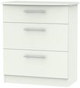 Sherwood Porcelain 3 Drawer Deep Chest