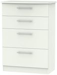 Sherwood Porcelain 4 Drawer Deep Chest