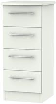 Sherwood Porcelain 4 Drawer Narrow Chest