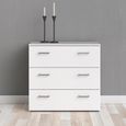Space Chest - 3 Drawer - Small - White