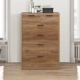 Stockwell Chest - 4+2 Drawer - Rustic Oak