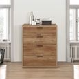 Stockwell Chest - 4 Drawer - Rustic Oak