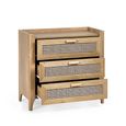 Sydney Chest of Drawers - 3 Drawer - Small - Faux Rattan