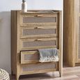 Sydney Chest of Drawers - 5 Drawer - Midi - Faux Rattan