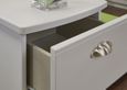 Victoria Grey 5 Drawer Narrow Chest