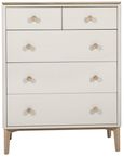 Marlow Chest - 2+3 Drawer - Cashmere Oak