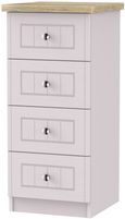 Vienna Cashmere 4 Drawer Narrow Chest
