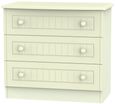 Warwick Cream 3 Drawer Small Chest
