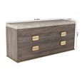 Westin Chest - 6 Drawer - Wide - Marble Top - Variation Available