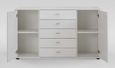 Tokio Combination Dresser - 2 Door - 5 Drawer - Alpine White