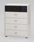 Tokio Chest - 5 Drawer - Glass - Variation Available
