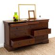 Antoinette Wide Chest - 4+3 Drawer - Cherrywood
