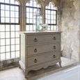 Camille Chest - 3 Drawer - Grey Oak