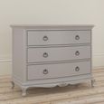 Etienne Chest - 3 Drawer - Grey
