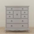 Etienne Chest - 8 Drawer - Grey