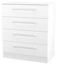 Worcester White 4 Drawer Chest