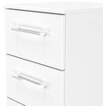 Worcester White 4 Drawer Narrow Chest