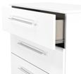 Worcester White 5 Drawer Chest