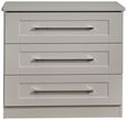 York Cashmere 3 Drawer Small Chest