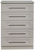 York Cashmere 5 Drawer Chest