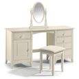 Cameo Double Dressing Table - White