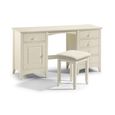 Cameo Double Dressing Table - White