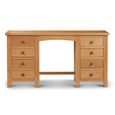 Marlborough Dressing Table - 8 Drawer - Double - Oak