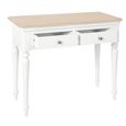Cromwell Dressing Table - 2 Drawer - White Painted