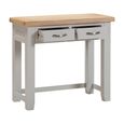 Wilmont Dressing Table - 2 Drawer - Grey Painted