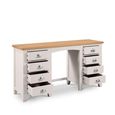 Richmond Dressing Table - 8 Drawer - Double - Grey