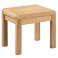 Curve Dressing Table with Stool - 2 Drawer - Oak