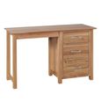Nimbus Dressing Table - 3 Drawer Single - Oak