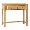 Arlington Dressing Table - 2 Drawer - Oak