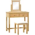 Arlington Dressing Table - 2 Drawer - Oak