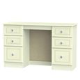 Pembroke Cream 6 Drawer Double Dressing Table