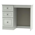 Pembroke Cashmere 3 Drawer Single Dressing Table