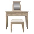 Ennis Dressing Set - 2 Drawer - Natural Matt Lacquered