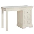 Paisley Dressing Table - 3 Drawer - Cream Painted