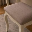 Camille Dressing Table with Stool - 3 Drawer - French Style - Ivory