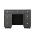 Amelie Dressing Table - 7 Drawer - Smoke Grey